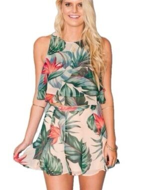 Show me your mumu | Kauai Kisses  tropical print set